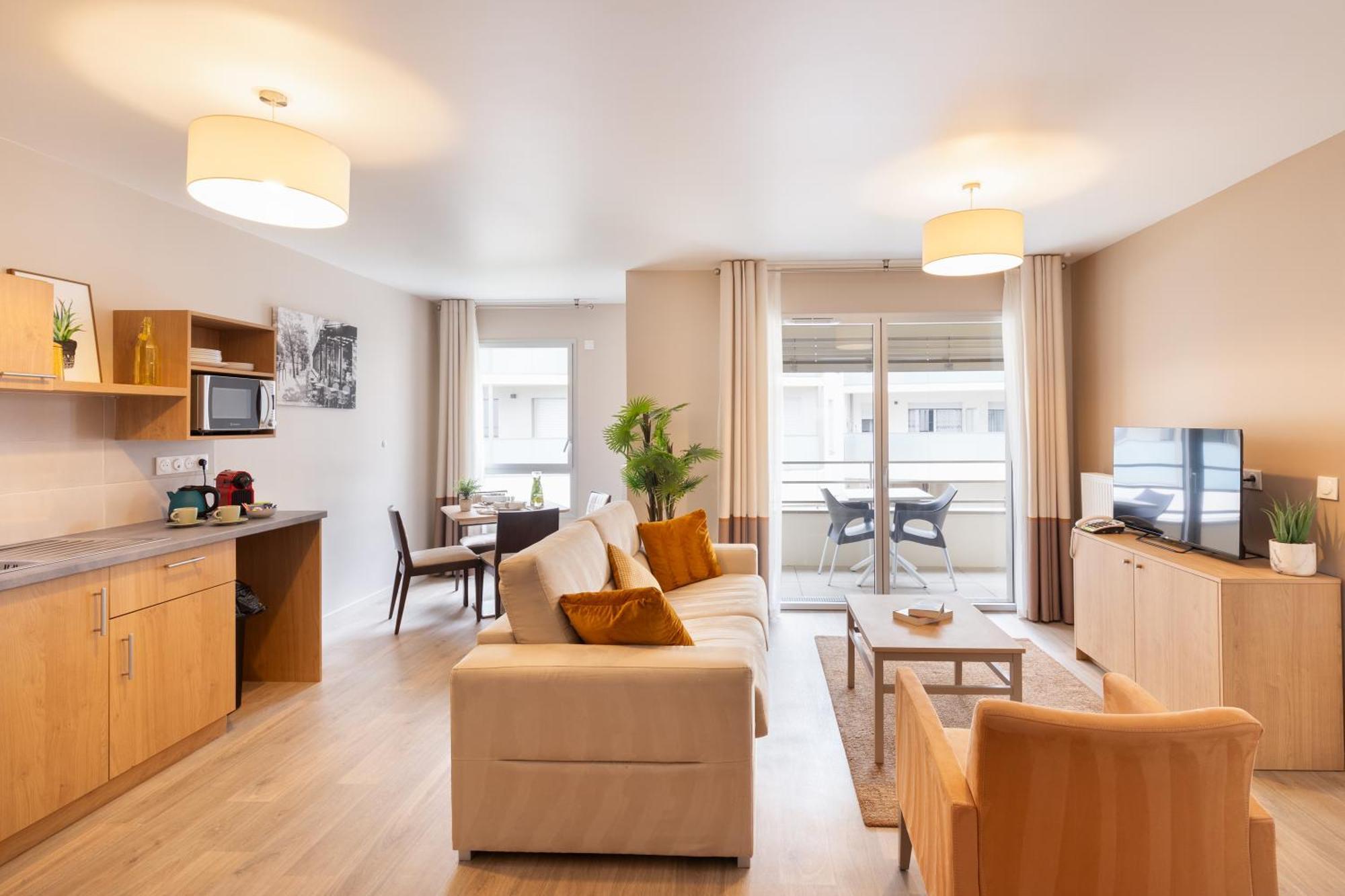 Zenao Appart'Hotels Montreuil Монтрёй Номер фото